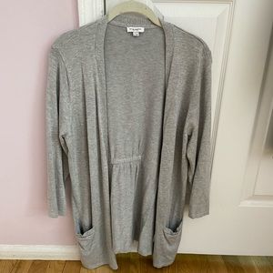 Grey cardigan